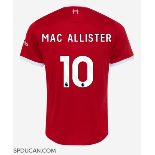Muški Nogometni Dres Liverpool Alexis Mac Allister #10 Domaci 2023-24 Kratak Rukav